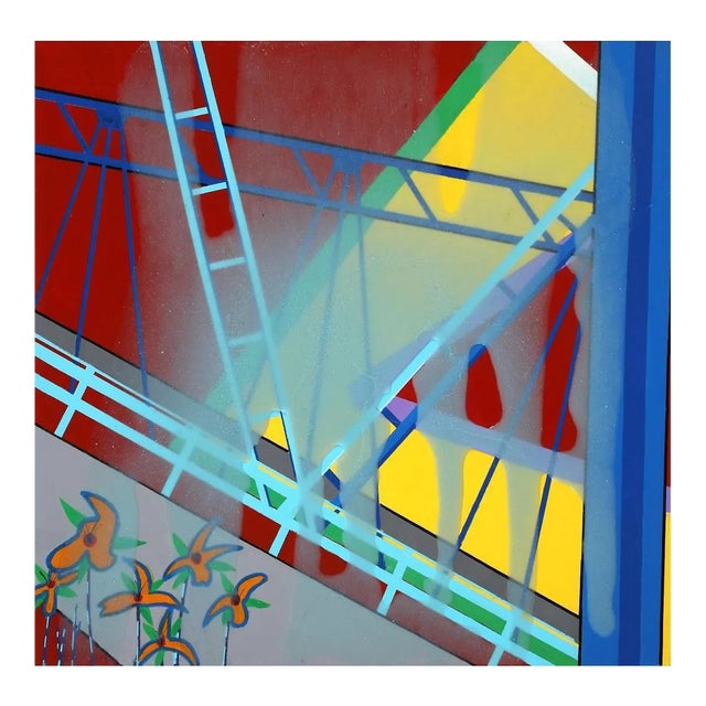 Mauro Bellucci, Untitled, Enamel Paint on Canvas, 2020 For Sale