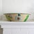 Light Yellow Vintage Floral Decoupage Large Enamelware Bowl For Sale - Image 8 of 12