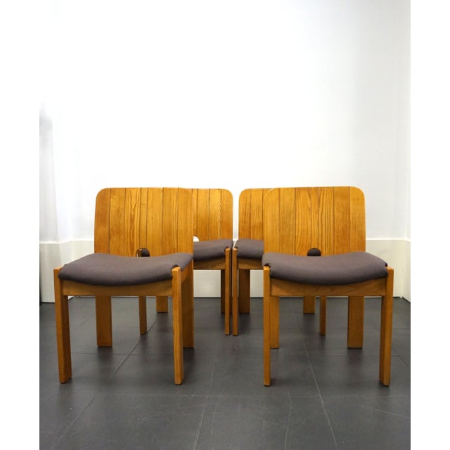Vintage Italian Side Chairs, 1970s, Set of 4 For Sale - Image 11 of 11