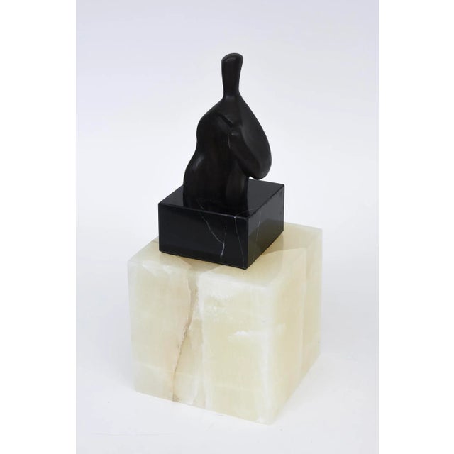 Large Onyx Cube Bookends or Mini Display Pedestals, 1990's For Sale - Image 9 of 10