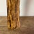 Tan Folk Art Naïve Mary Sculpture in Carved Root Wood, 1800s For Sale - Image 8 of 10
