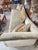 Greige Empire Recamier Panted Daybed French 18Th. C. For Sale - Image 8 of 17