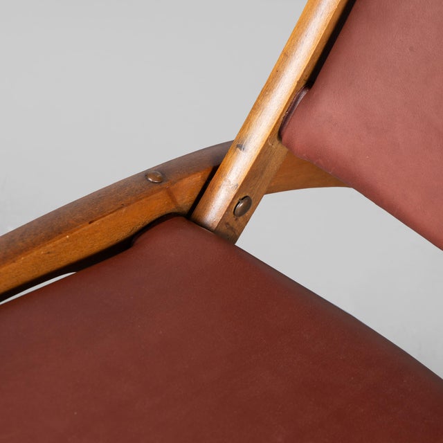 Brown Ninfea Gio Ponti Reguitti Armchairs by Gio Ponti, 1960, Set of 2 For Sale - Image 8 of 10