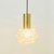 Mid-Century Modern Amber Bubble Glass Pendant by Helena Tynell for Limburg, Germany, 1960s For Sale - Image 4 of 10