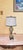 Hollywood Regency Pineapple Table Lamp With Custom Shade For Sale - Image 4 of 7