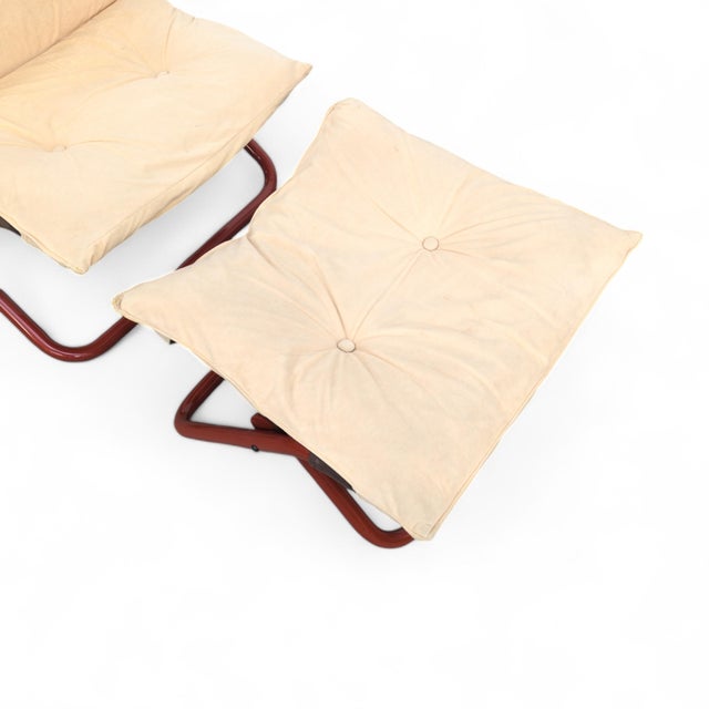 Open Folding Lounge Chair by Jan Dranger and Johan Huldt for Innovator, 1970s For Sale - Image 9 of 17