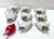 Ceramic Ceramic Clip-on Birds Christmas Ornaments - A Set of 9 For Sale - Image 7 of 7