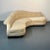 Wood Mid-Century Modern Style Curved Sofa / Settee by Christopher Guy, Velvet For Sale - Image 7 of 13
