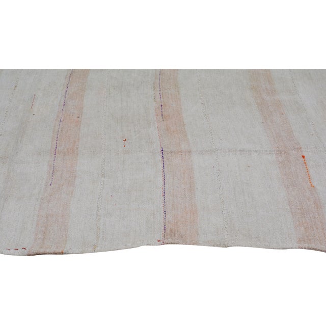 Vintage Turkish Flatweave Rug, 5'8''x6'6'' For Sale - Image 4 of 6