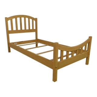 Ethan Allen Twin Size Maple American Dimensions Bed For Sale