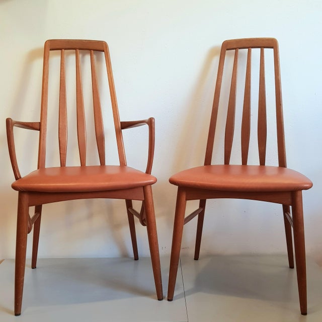 Eva Chairs by Niels Koefoed for Koefoeds Hornslet, 1960s, Set of 2 For Sale - Image 18 of 18