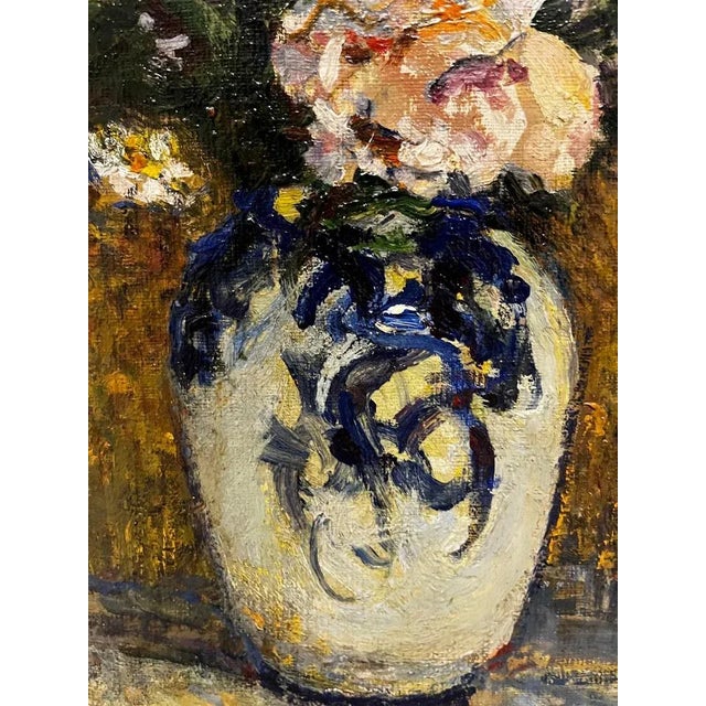 Nikolai Tolkounov, Fiori, Oil Painting, 1970s, Framed For Sale - Image 7 of 10