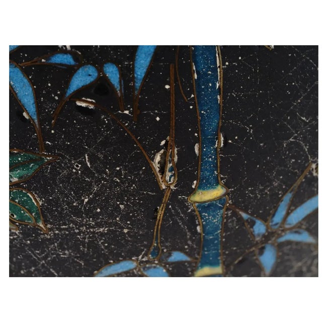 Late 19th Century Antique Japanese Cloisonne Enamel Porcelain Tea Set- 5 Pieces For Sale - Image 11 of 11