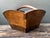 Mid-Century Modern Vintage Hand Made Wooden Basket For Sale - Image 3 of 12