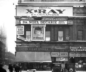 Dr Decarie, Montreal, Phillips Square, 1925, Archival Fine Art Print