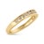 A glittering gift of truest love, this diamond anniversary band celebrates your everlasting romance. Crafted in 14kt...