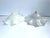 1900 - 1909 Antique Victorian White Milk Glass Ruffled Hanging Smoke Bells - a Pair For Sale - Image 5 of 12