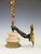 Traditional French Empire Ormolu and Bronze Three-Light Wall Sconce with Caduceus Arm, 1880 For Sale - Image 3 of 16