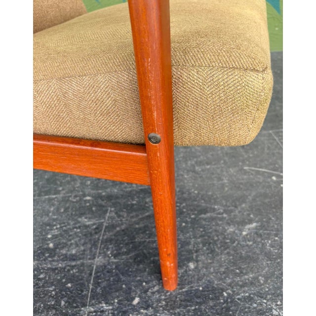 Mid Century Swedish Ulferts Tibro Teak Lounge Chair For Sale - Image 10 of 12