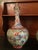 LIKE pair of early Chinese Export 19th Century Clobbered porcelain vases. The vases were originally blue and white later...