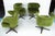 Green Green Swivel Poney Chairs by Gianni Moscatelli for Formanova, Italy, 1970s, Set of 4 For Sale - Image 8 of 18