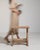 Rustic European Oak Side Table For Sale - Image 3 of 7