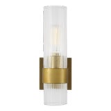 Chapman & Myers by Visual Comfort Studio Geneva Sconce, Brass For Sale
