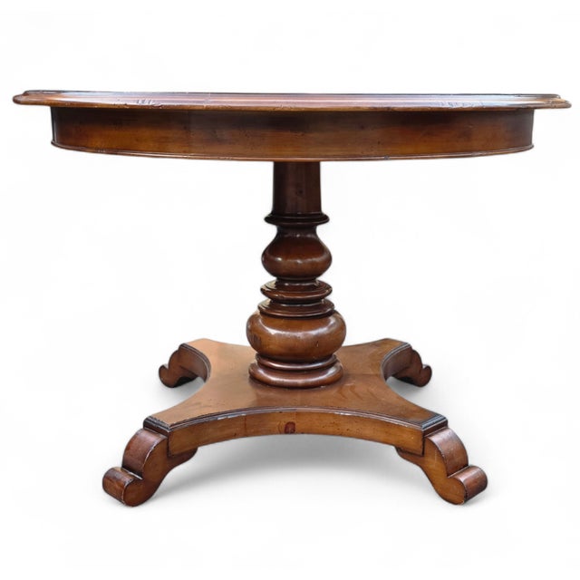 This Baker Furniture – Milling Road Collection American Empire Style Breakfast / Center Table is a beautiful and...