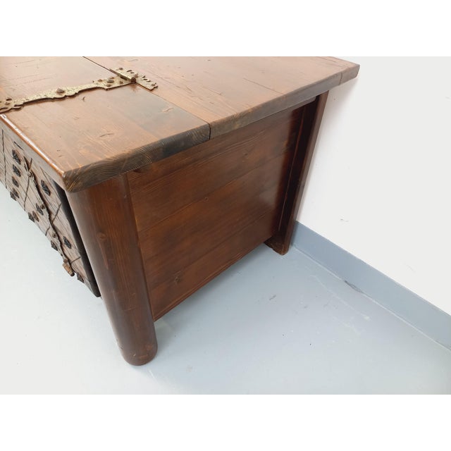 1960s Vintage Brutalist Sideboard by Georges Robert, 1960s For Sale - Image 5 of 18