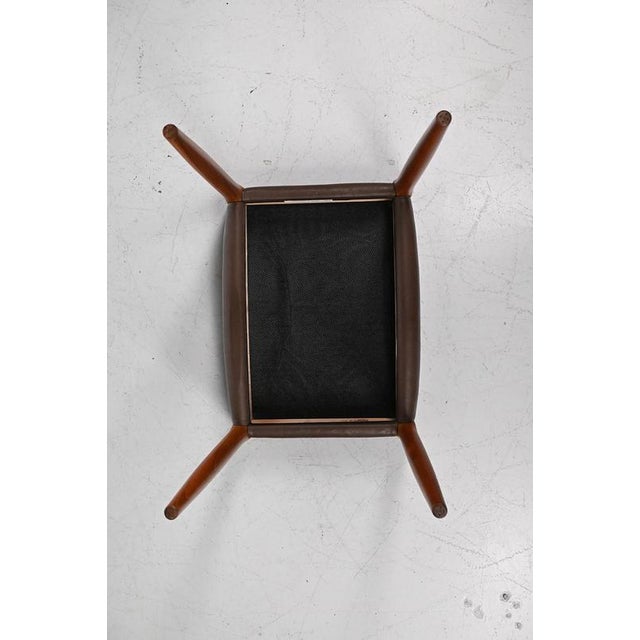 Wood Model 80A Stool by Niels Otto Møller For Sale - Image 7 of 9
