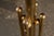 Metal Antique Brass Barbershop Coat Tree For Sale - Image 7 of 8