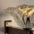 Gold Sculptural Murano Glass Bullicante Wall Sconce from Barovier & Toso, 1940s For Sale - Image 8 of 14