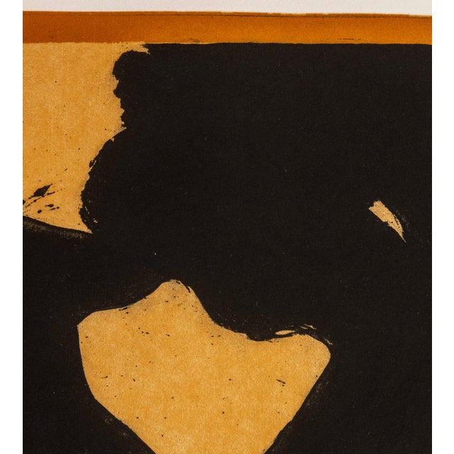 Contemporary Robert Motherwell "At the Edge", 1984 For Sale - Image 3 of 11