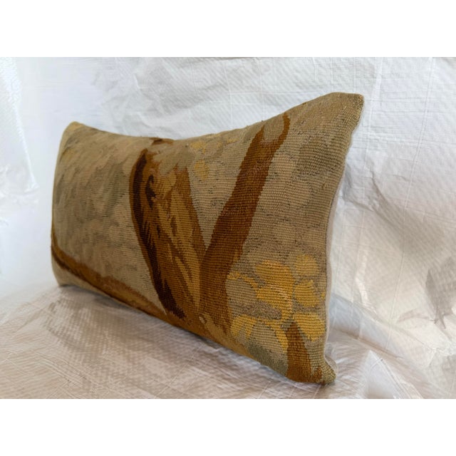 Renaissance Rare 16th Century Brussels Verdure Tapestry Pillow For Sale - Image 3 of 7