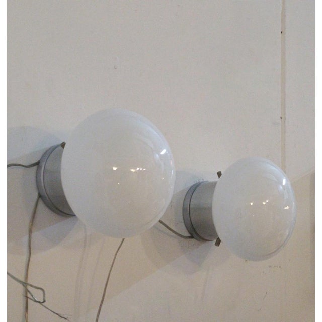 Mid-Century Modern Modulo Wall Lamps by S. T. Valenti for Valenti Luce, 1970s, Set of 2 For Sale - Image 3 of 7