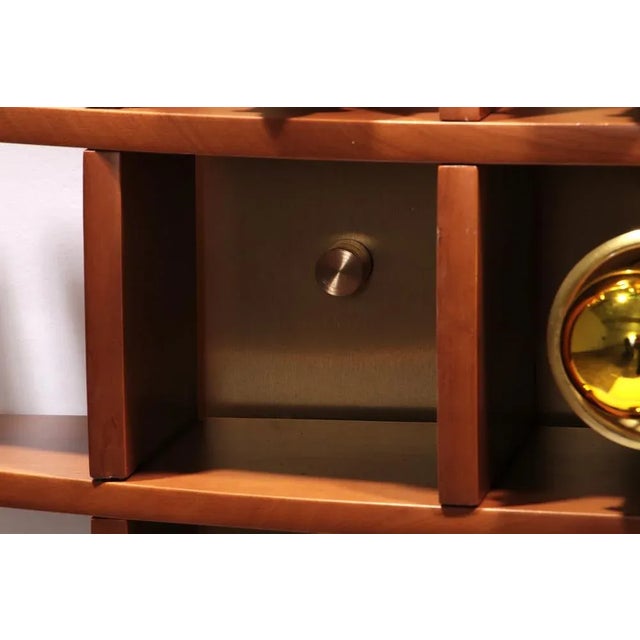 Wooden Wall Lamp by Angelo Brotto, 1960s For Sale - Image 9 of 13