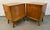 Unique Mid-Century Nightstands With Sculpted Pulls, A Pair For Sale - Image 10 of 10
