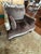 Wood Donghia Upholstered Lounge Chair – Tropical Patterned Exterior & Solid Interior For Sale - Image 7 of 10