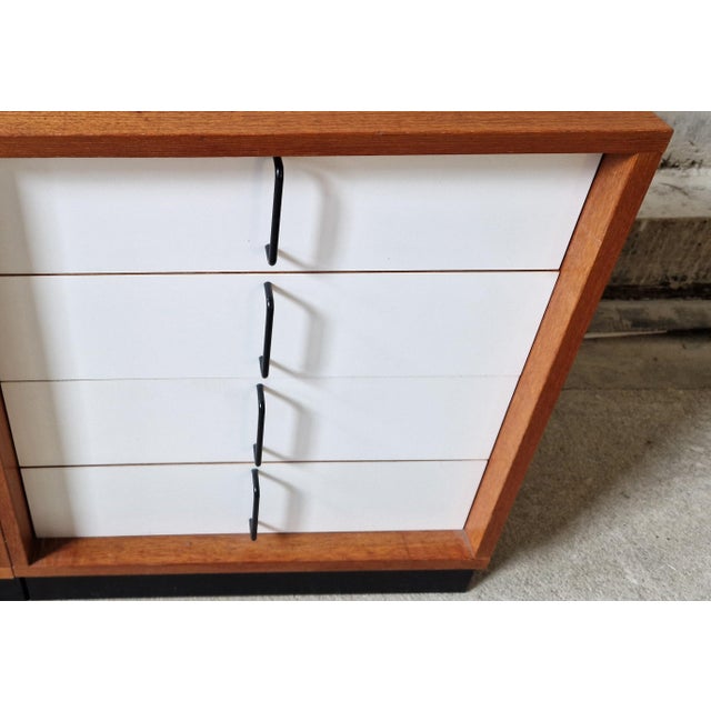 Mobile Sideboard by Günter Renkel for Rego, 1960s, Set of 2 For Sale - Image 9 of 13