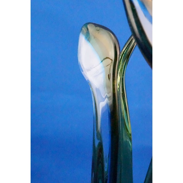 Murano Glass Vase attributed to Archimede Seguso For Sale - Image 14 of 18