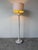 Hollywood Regency 1970s Vintage Hollywood Regency White Twist-Carved Wood Floor Lamp For Sale - Image 3 of 12