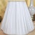 Mid 20th Century Pair of Vintage White Crackle-Glaze Table Lamps With Pleated Shades – 35” For Sale - Image 17 of 18