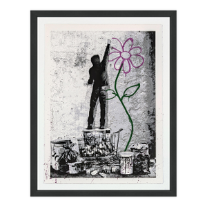 Mr. Brainwash, Eternity (Rare Framed Hand Finished Screen Print), 2013