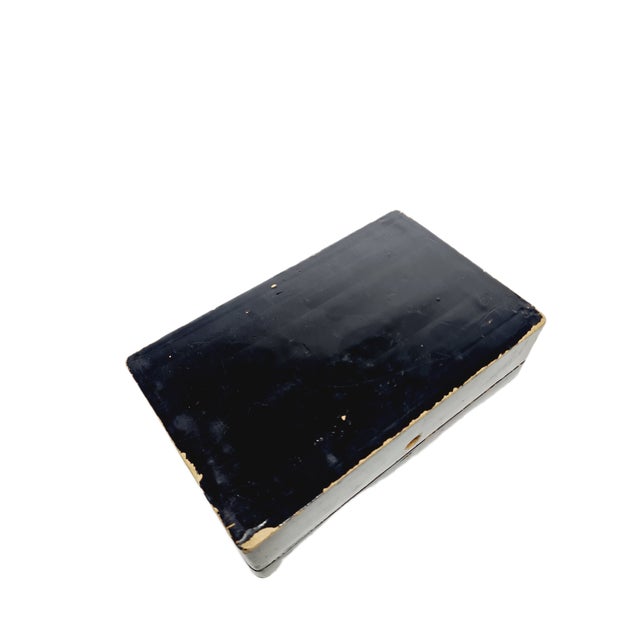 Japanese Lacquerware Box, 1950s For Sale - Image 3 of 6