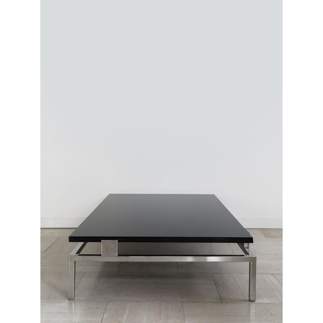 Mid-Century Modern Large Low Center Table from Fontana Arte, Italy, 1970s For Sale - Image 3 of 14