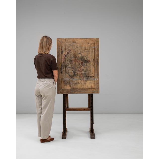 20th Century French Wooden Artist's Easel with Adjustable Tilt For Sale - Image 18 of 18