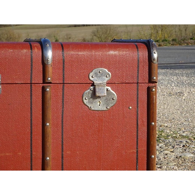 1930s Early 20th Century Cabin Trunk, 1930s For Sale - Image 5 of 18