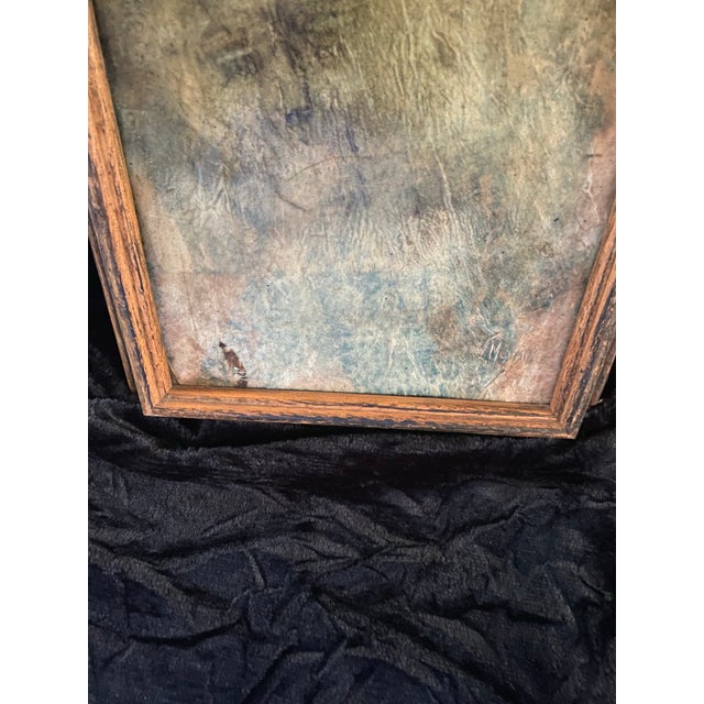 Mid Century Modern Expressionism Portrait Painting by Narinko. For Sale - Image 4 of 10