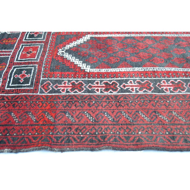 Mid 20th Century Hand-Knotted Persian Rug- 2'10'' X 4'7'' For Sale - Image 9 of 14