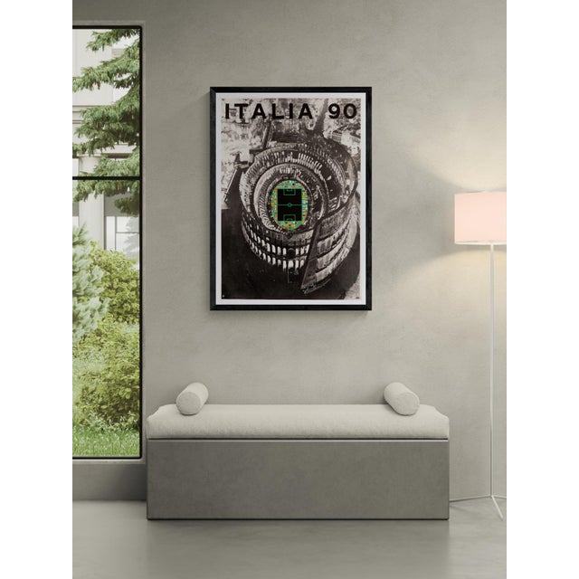 The Piece This official poster for the 1990 FIFA World Cup in Italy was designed by the renowned Italian artist Alberto...
